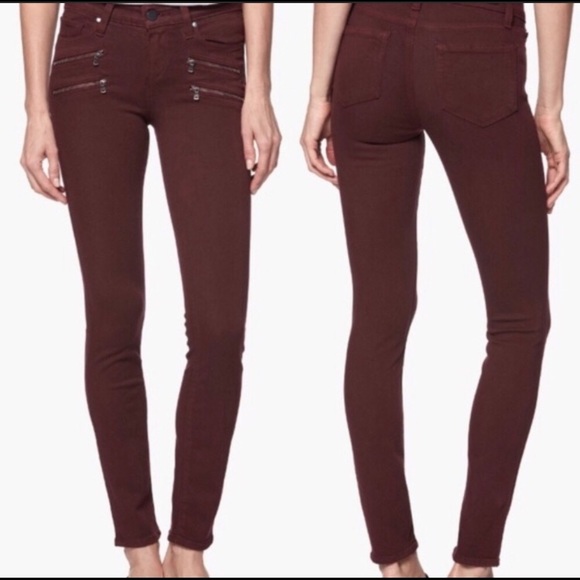 7 For All Mankind Denim - 🌍HP 2X🌏 7 for all mankind merlotdark ruby red